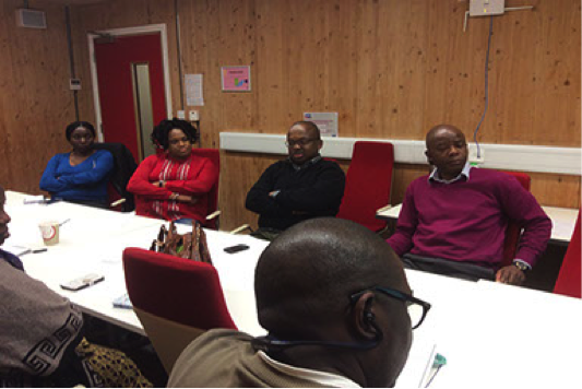 A session of the Enterprise Training Workshop held at our Employment Hub 
